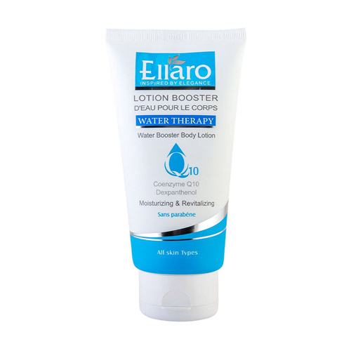 Ellaro-water-booster-body-lotion لوسیون بدن آبرسان و مرطوب کننده حاوی کوآنزیم Q10 الارو|Ellaro water booster body lotion With Q10 - Image 1