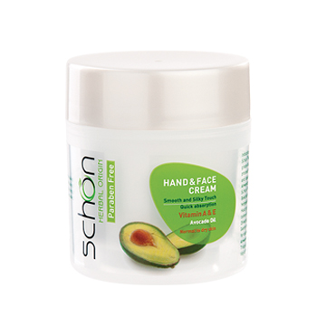 کرم-کاسه-ای-آووکادو-شون کرم دست و صورت آووکادو شون کاسه ای 150میل|Schon Avocado Moisturizing Cream 150ml - Image 1