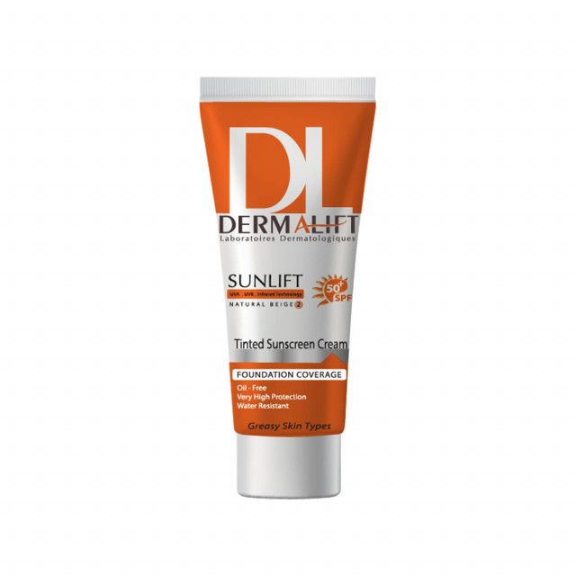 268eb8bba8115ca325f0fb6b670c5a22-single کرم ضد آفتاب رنگی درمالیفت مدل SPF50 محافظ UVA ،UVB، ضد آب، مناسب پوست چرب شماره 2 حجم 40 میلیلیتر - بژ طبیعی - Image 1