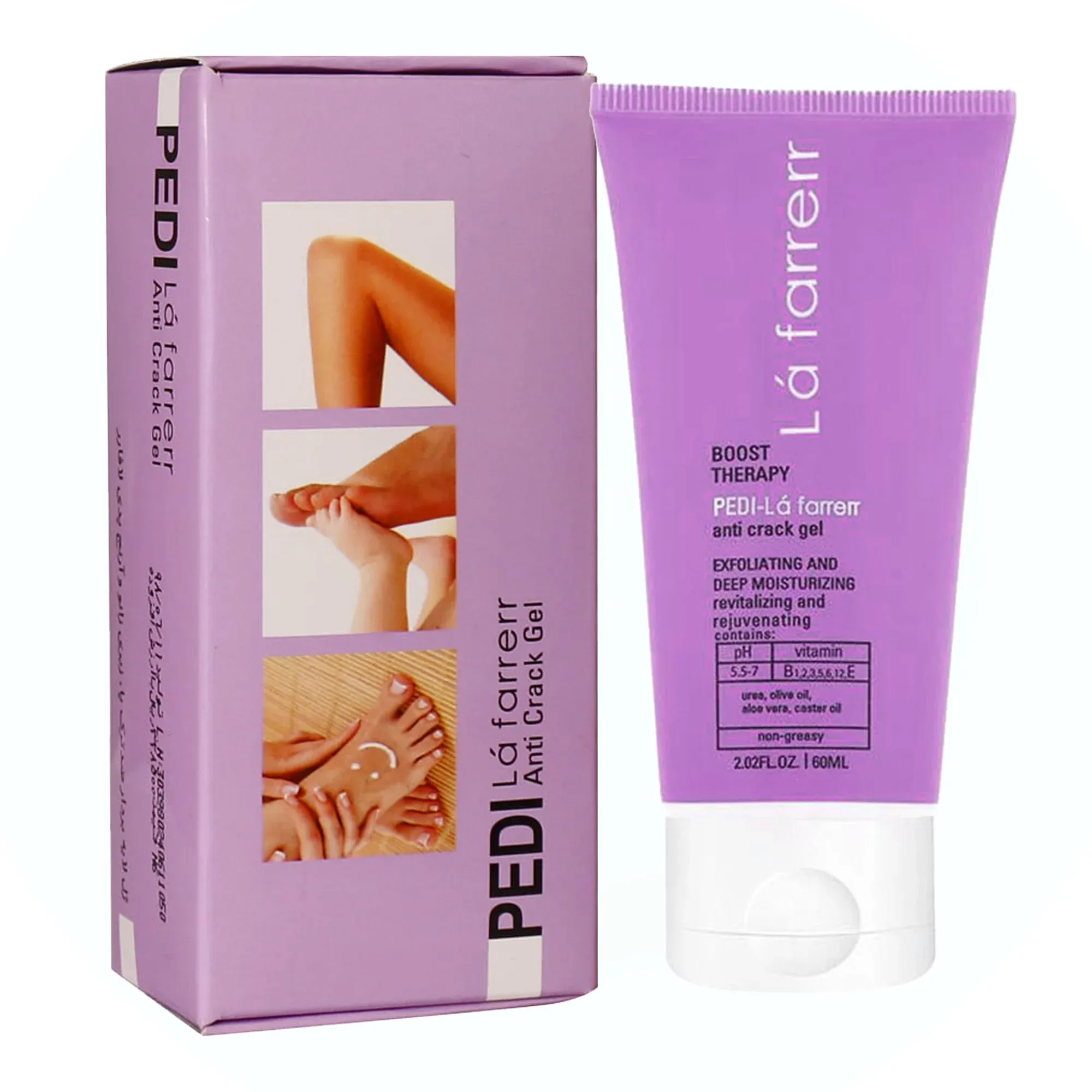 5d45a19c-b403-4ffc-ad05-34545339e90b ژل ضد ترک پا لافارر مدل PEDI حجم 60 میلی لیتر - Image 1