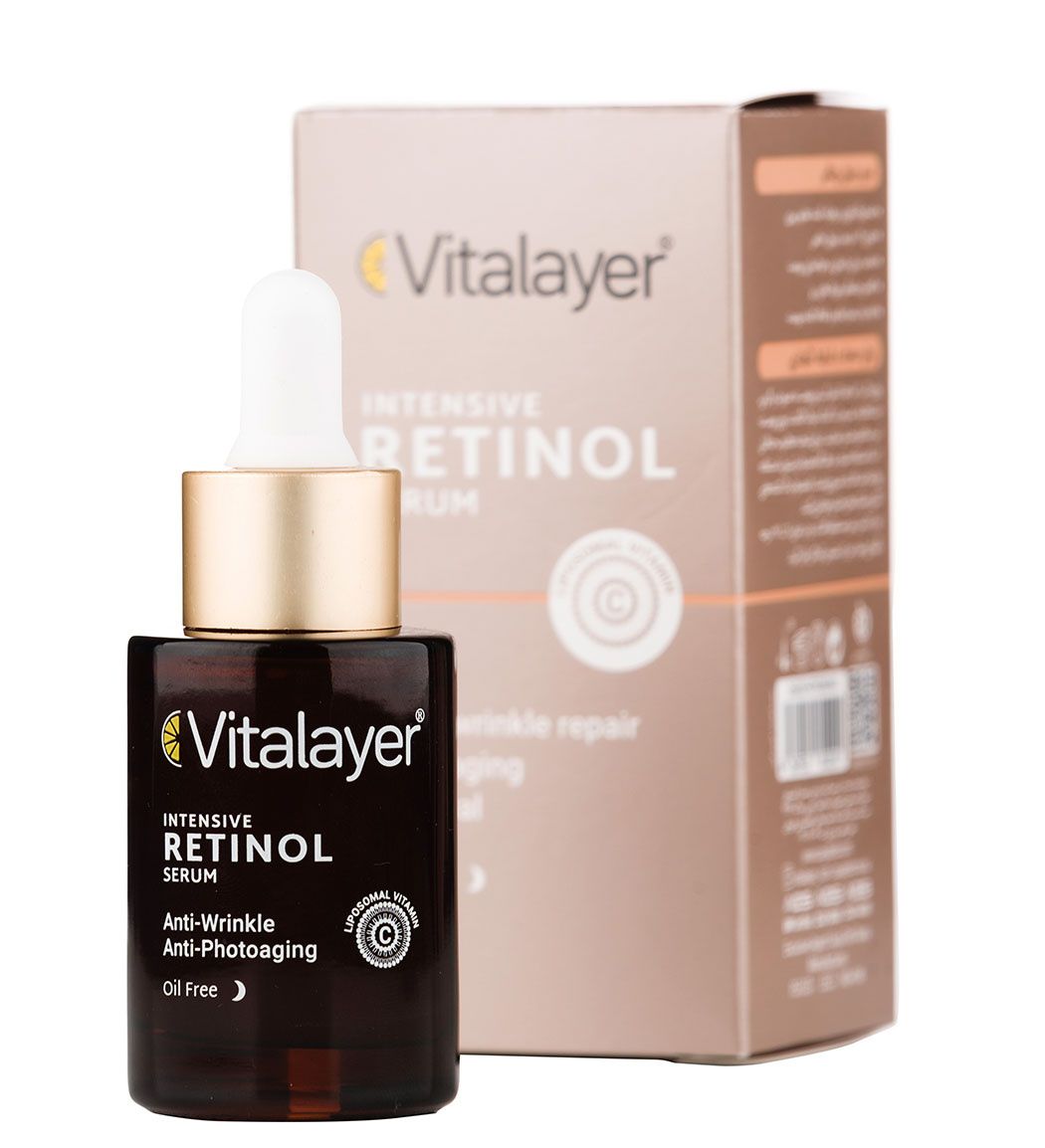 94a7ea8c-33b9-4a79-b48c-16653cb8c760 سرم پوست ویتالیر حاوی رتینول حجم 30 میلی لیتر - Image 1