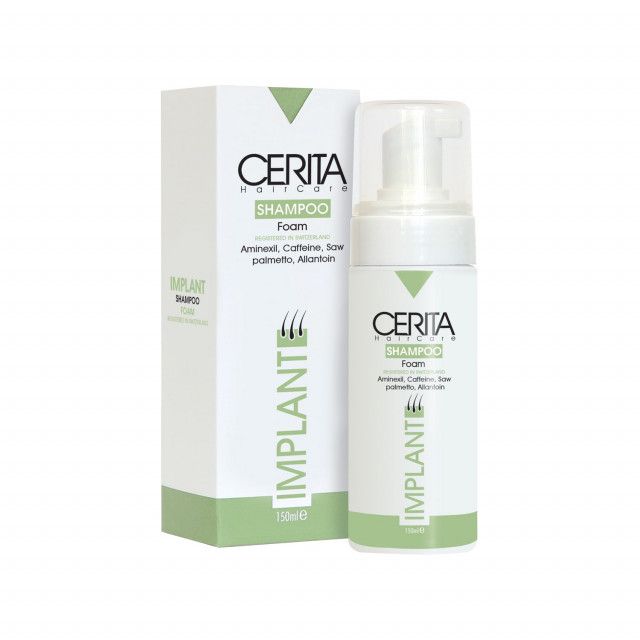 216924102251d0d846b624a9b72e33e6-single شامپو فوم کاشت مو سریتا حجم 150 میلی لیتر - Image 1