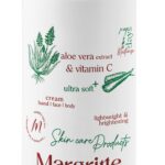 کرم مرطوب کننده آبرسان آلوئه ورا حجم 250 میلی لیتر (پمپی) مارگریت