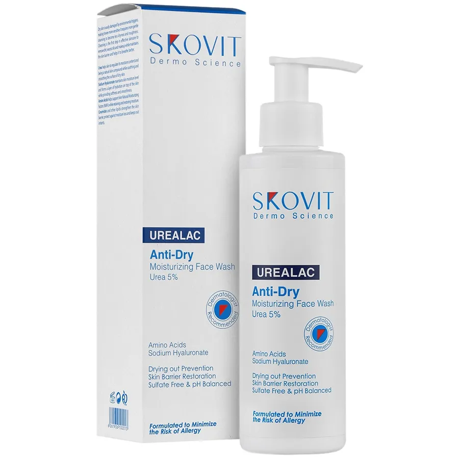 23ca8531-d4c8-42f0-8f95-9115437e2760 ژل شستشو صورت حاوی 5% اوره اسکویت - 200 میل - Image 1