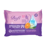 دستمال مرطوب بهداشتی دافی مدل لیدیز - بسته 20 عددی