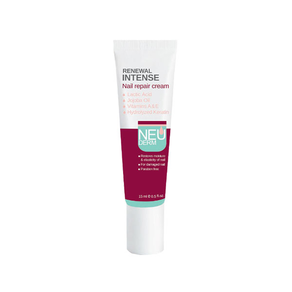 nailcream کرم ناخن رینوال اینتنس نئودرم|Neuderm Renewal Intense Nail Repair Cream - Image 1