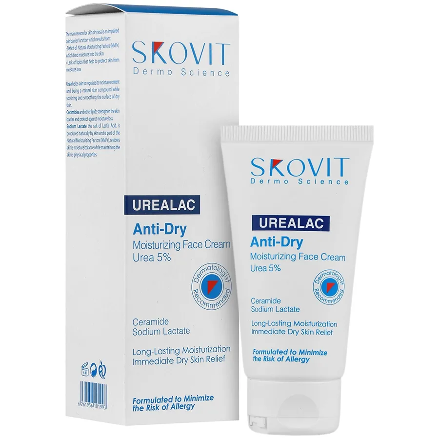 4231da9c-027f-4bcf-b7c5-1e870eefc70b كرم مرطوب كننده صورت حاوی 5% اوره-اسكوویت - Image 1