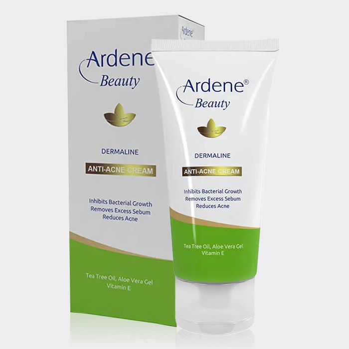 a3911708-ada9-44f9-96a3-0dae65686628 کرم ضد جوش آردن مدل Dermaline حاوی عصاره درخت چای حجم 50 میلی لیتر - Image 1